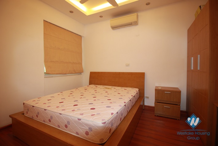 A well-decorated three-bedroom apartment in Ciputra, Tay Ho district
